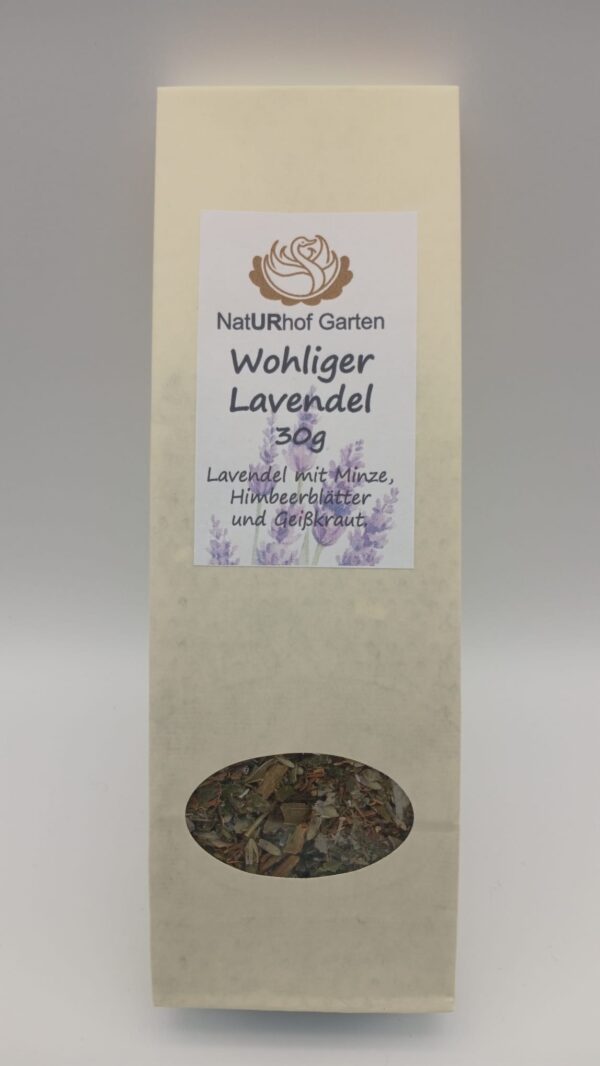 Wohliger Lavendel Teemischung 30g