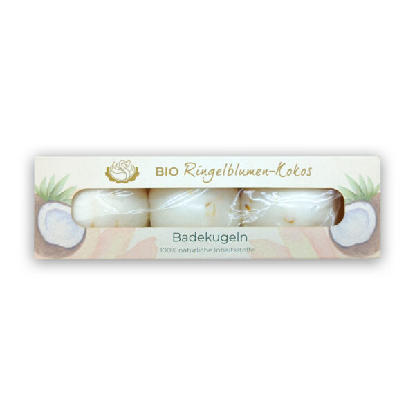 Bio Ringelblumen Kokos Badekugeln 270g
