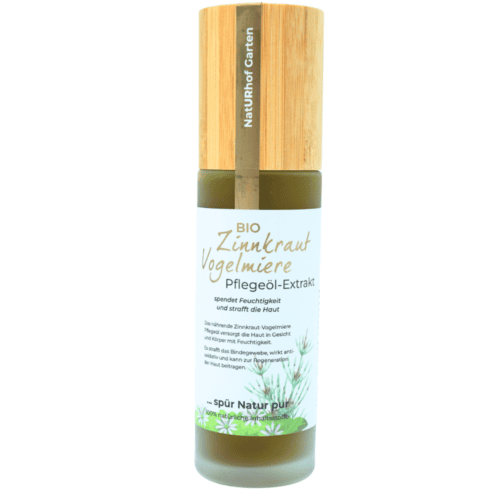 Bio Zinnkraut Vogelmiere Pflege Öl Extrakt 100ml