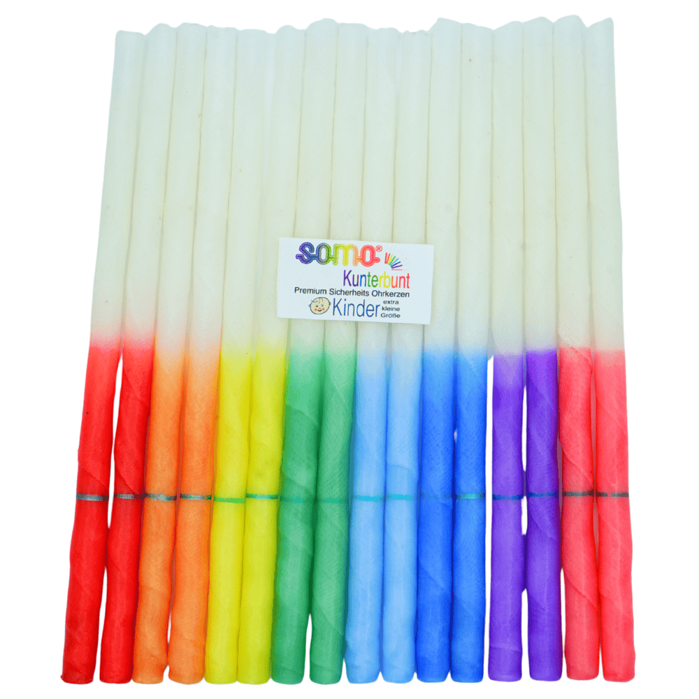 SOMO Kunterbunt KINDER Ohrkerzen